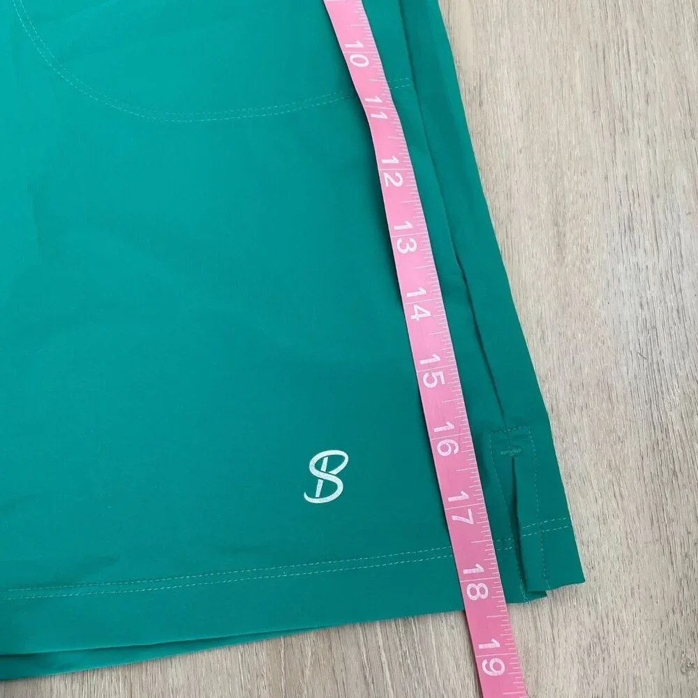 Sofibella‎ Womens XL Athletic Golf Tennis Skort Green Quick Dry Stretch